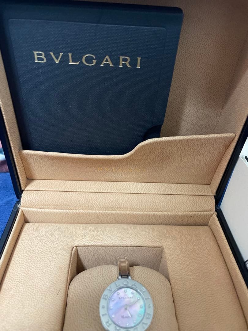 BVLGARI アナログ腕時計 マザーオブパール