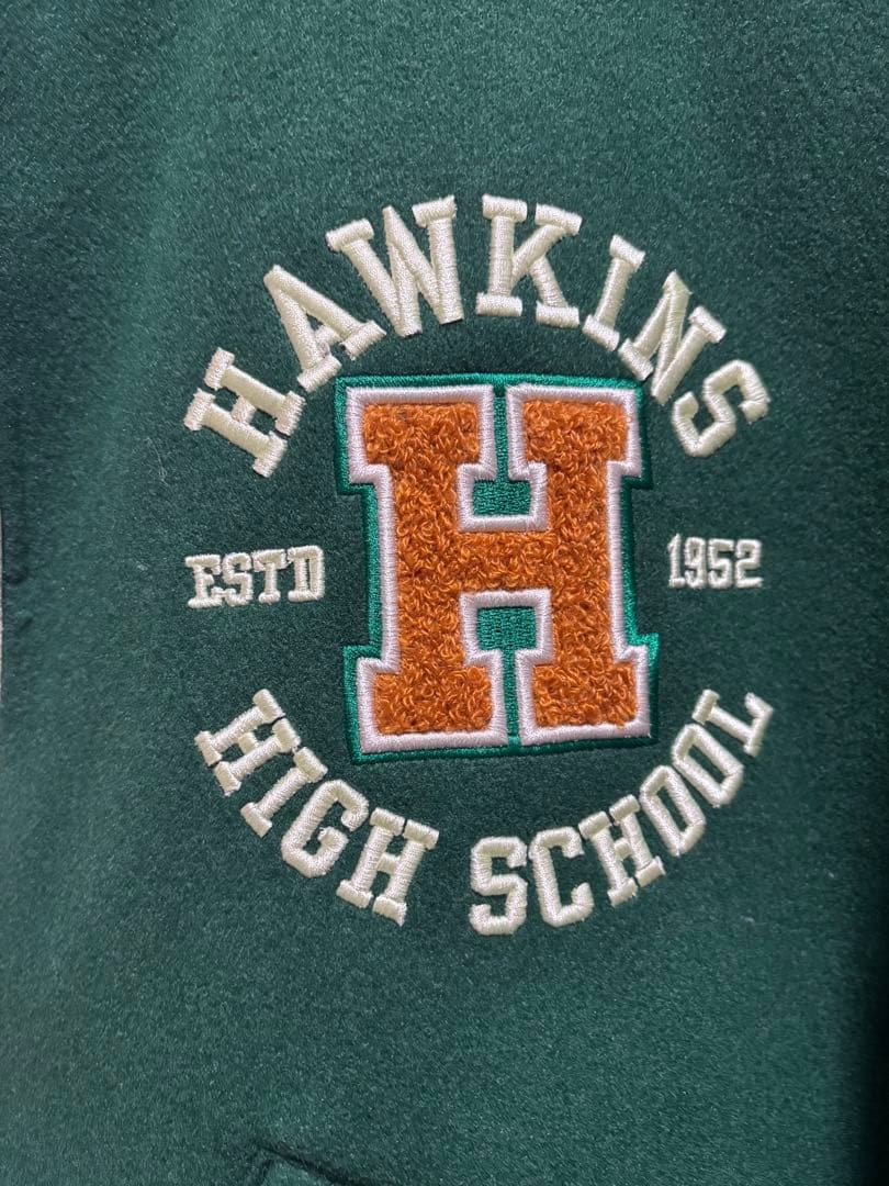 ストレンジャーシングス　ベースボールジャケット　スタジャン　 美品　M