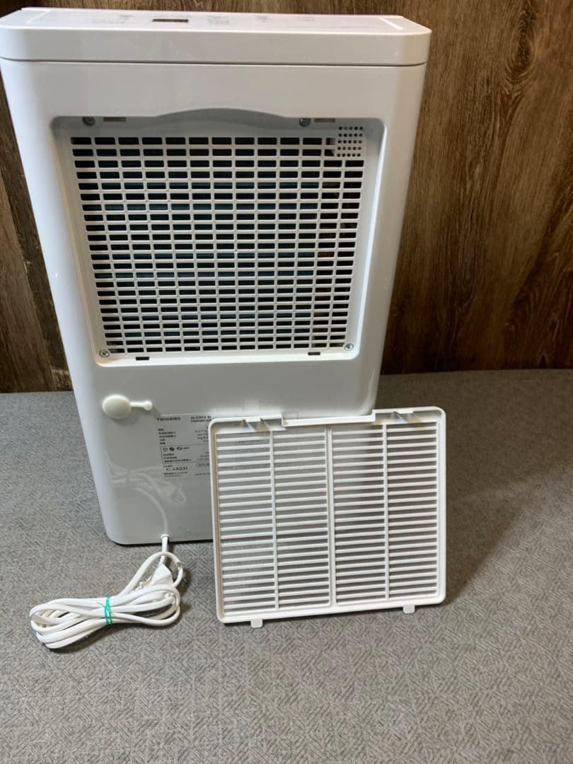J305\" TWINBIRD 衣類乾燥除湿器 JS-E955 Wホワイト