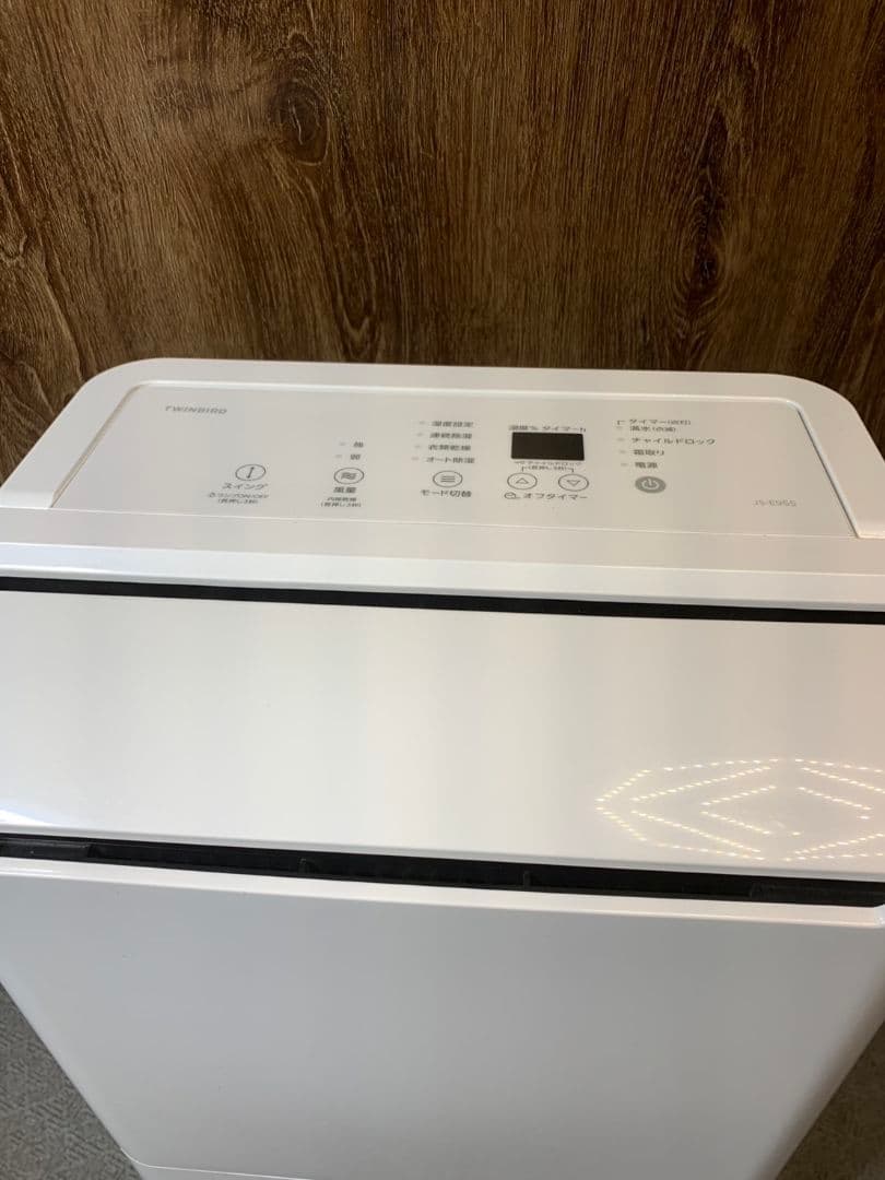 J305\" TWINBIRD 衣類乾燥除湿器 JS-E955 Wホワイト