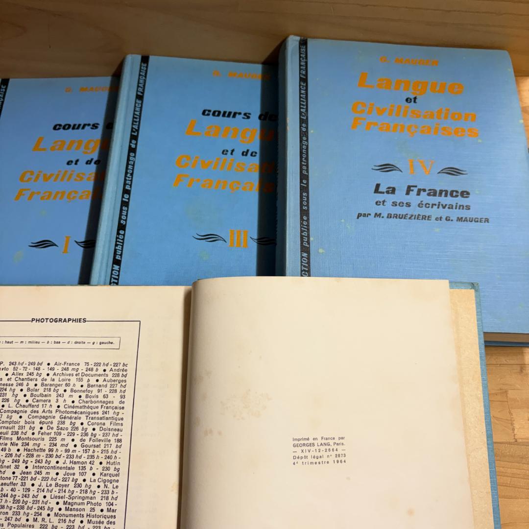 Mauger Bleu (モジェ・ブルー) Ⅰ～Ⅳ 全４巻揃