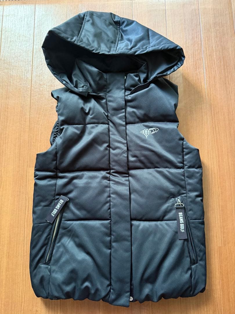 美品⭐️ビームスゴルフ　綿入りベスト&スカート(M)