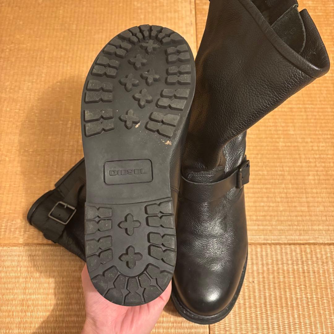 DIESEL レザー エンジニアブーツ 本革 美品