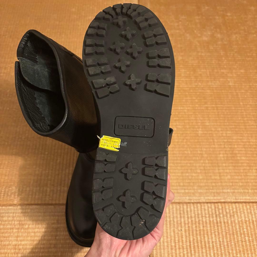 DIESEL レザー エンジニアブーツ 本革 美品