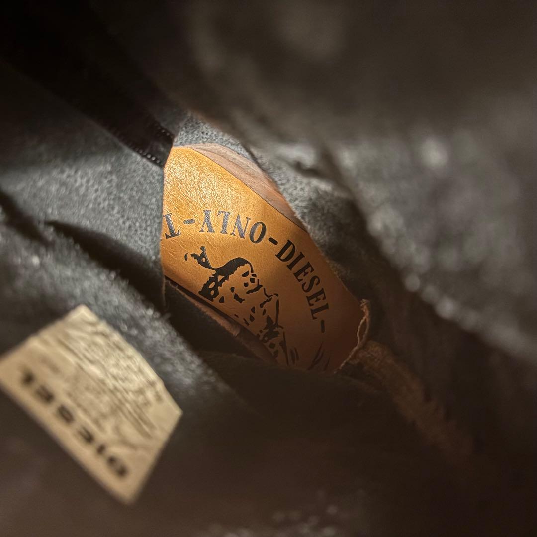 DIESEL レザー エンジニアブーツ 本革 美品