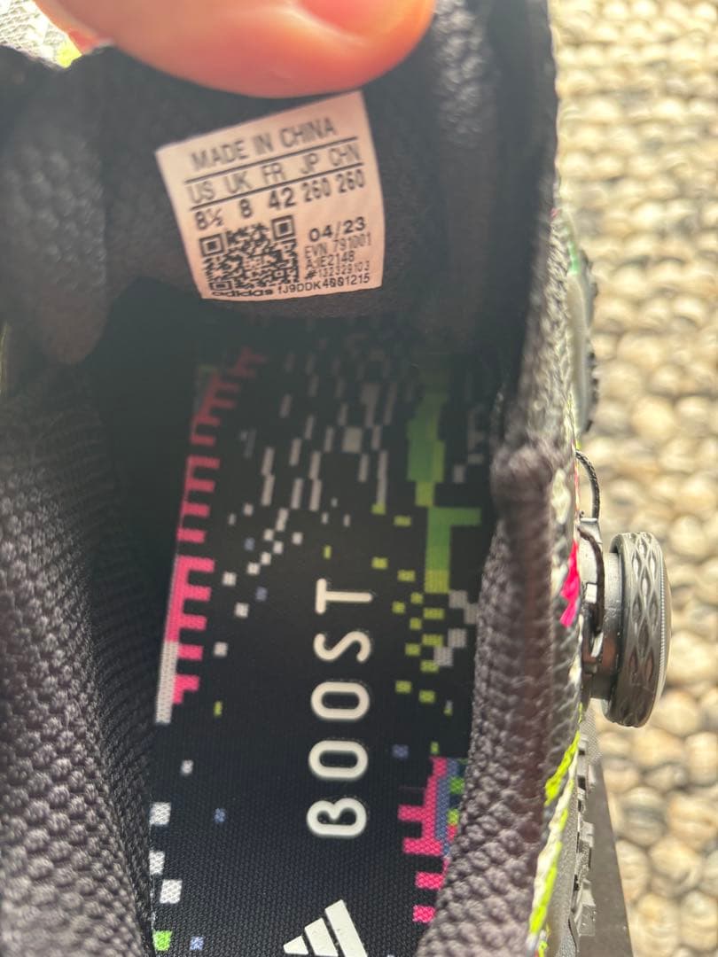 adidas 26.0cm コードカオス 22　 ボア グリッチ