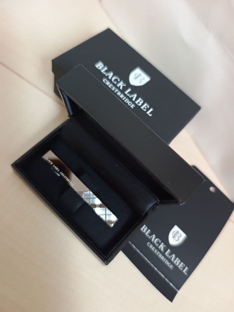 【新品タグ付き】ブラックレーベル クレストブリッジ　ネクタイピン　タイバー