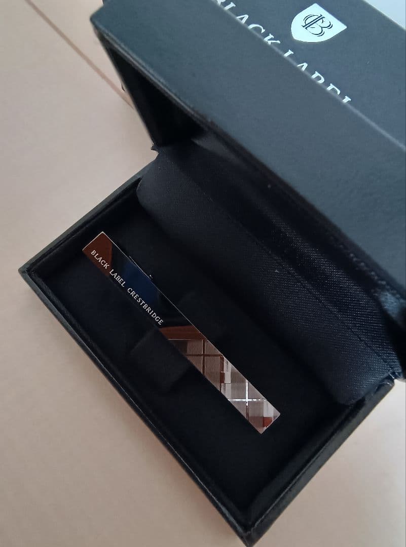 【新品タグ付き】ブラックレーベル クレストブリッジ　ネクタイピン　タイバー