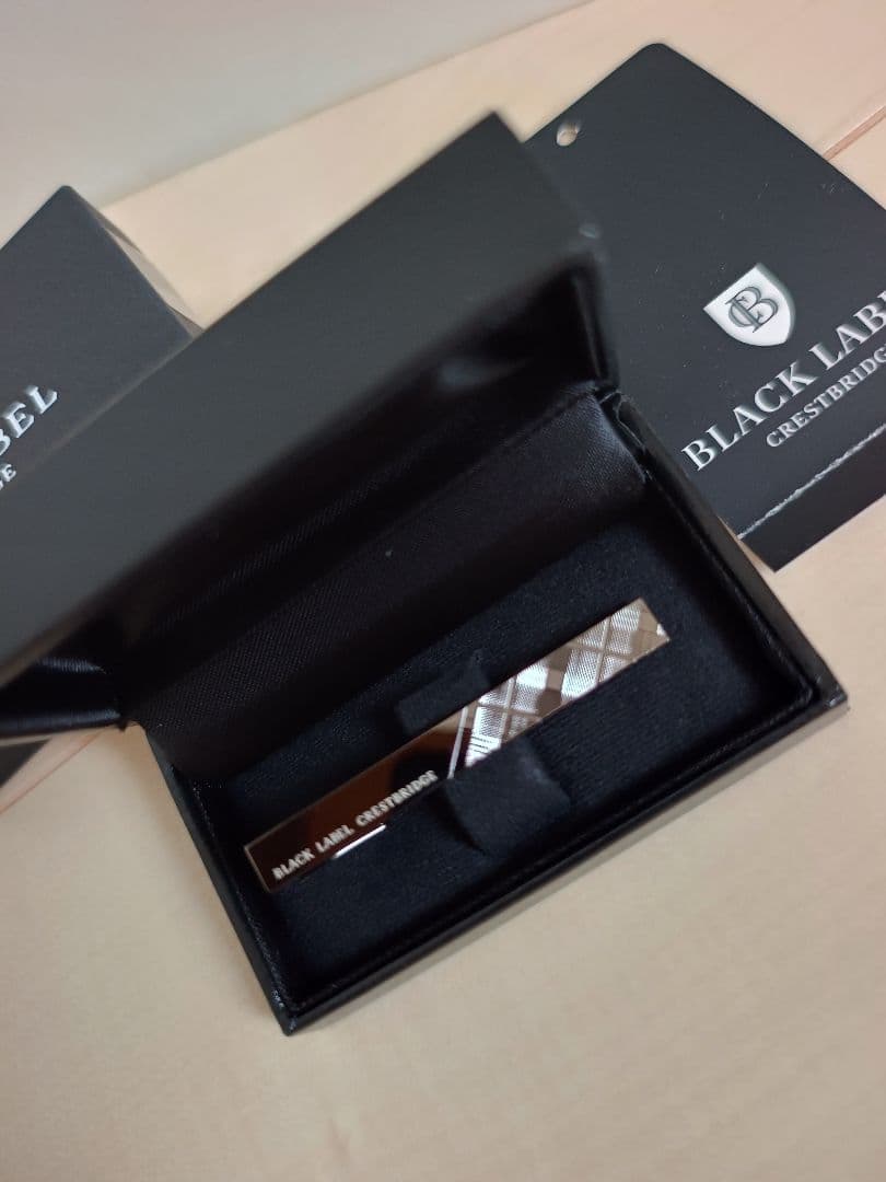 【新品タグ付き】ブラックレーベル クレストブリッジ　ネクタイピン　タイバー