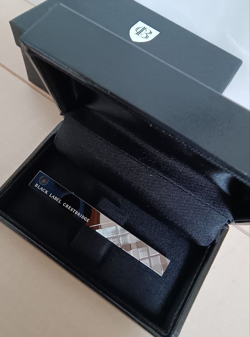 【新品タグ付き】ブラックレーベル クレストブリッジ　ネクタイピン　タイバー