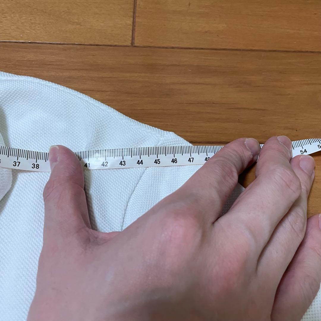 アミパリス　ami アミアレクサンドルマテュッシ　ホワイト ポロシャツ