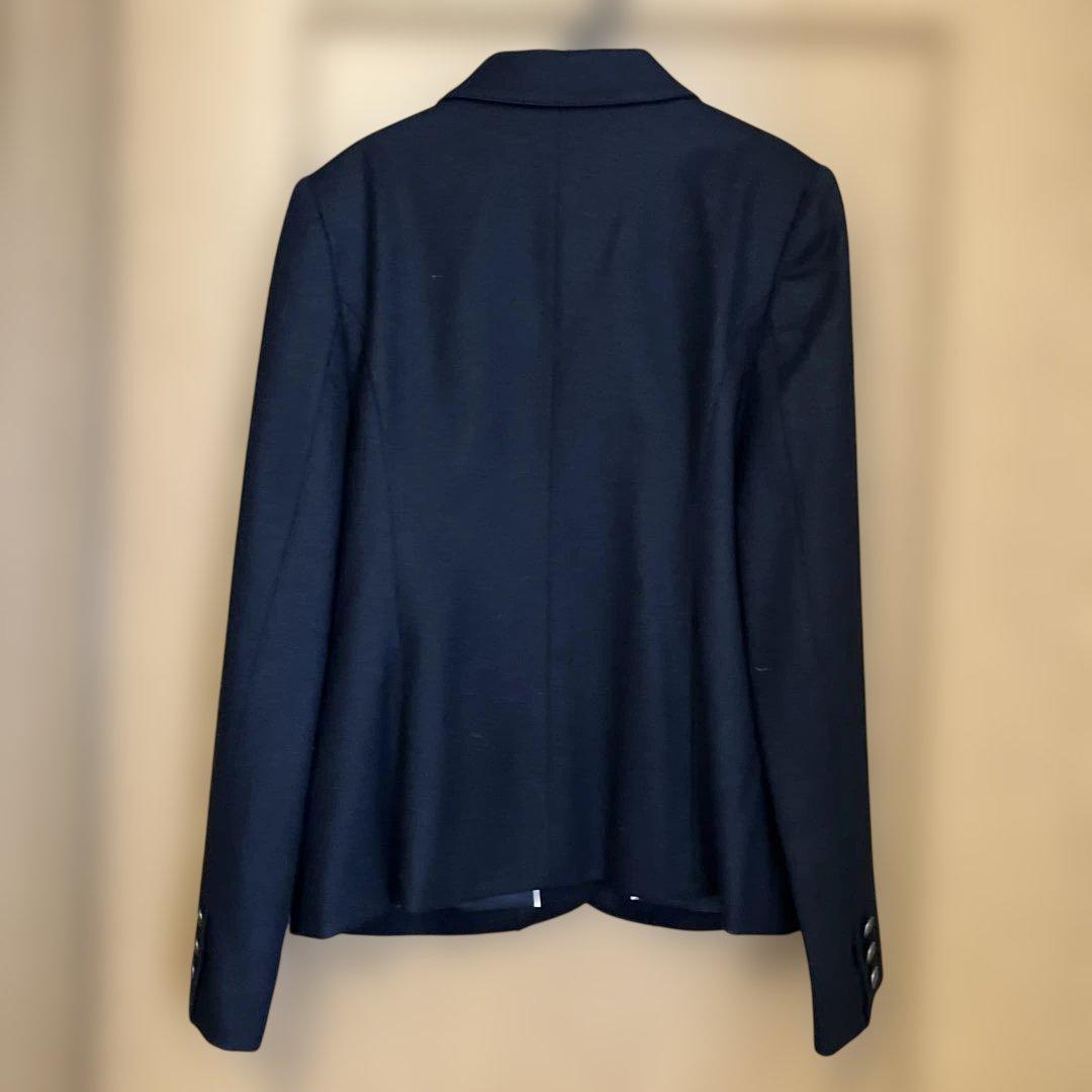 BURBERRY 中受　女児　ネイビー スーツ・ブレザー ・ブラウスセット