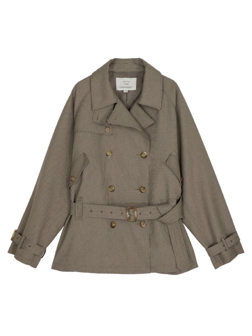 ジャケット・アウター AMERI DADDY MIDI TRENCH COAT