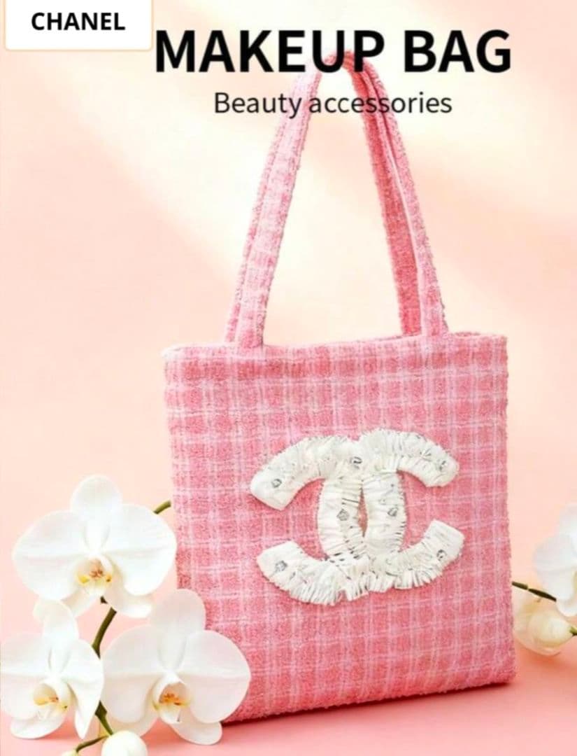 CHANEL メイクアップバッグ ピンクノベルティ海外VIP限定品