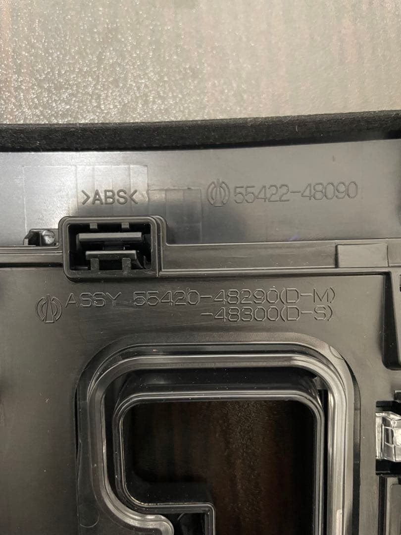 60系ハリアー前期　シフトパネル　木目調