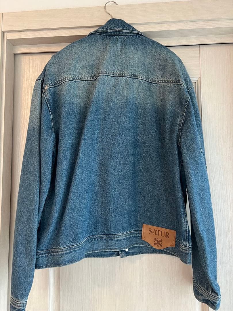 しょうゆSATUR Denim Trucker Jacket