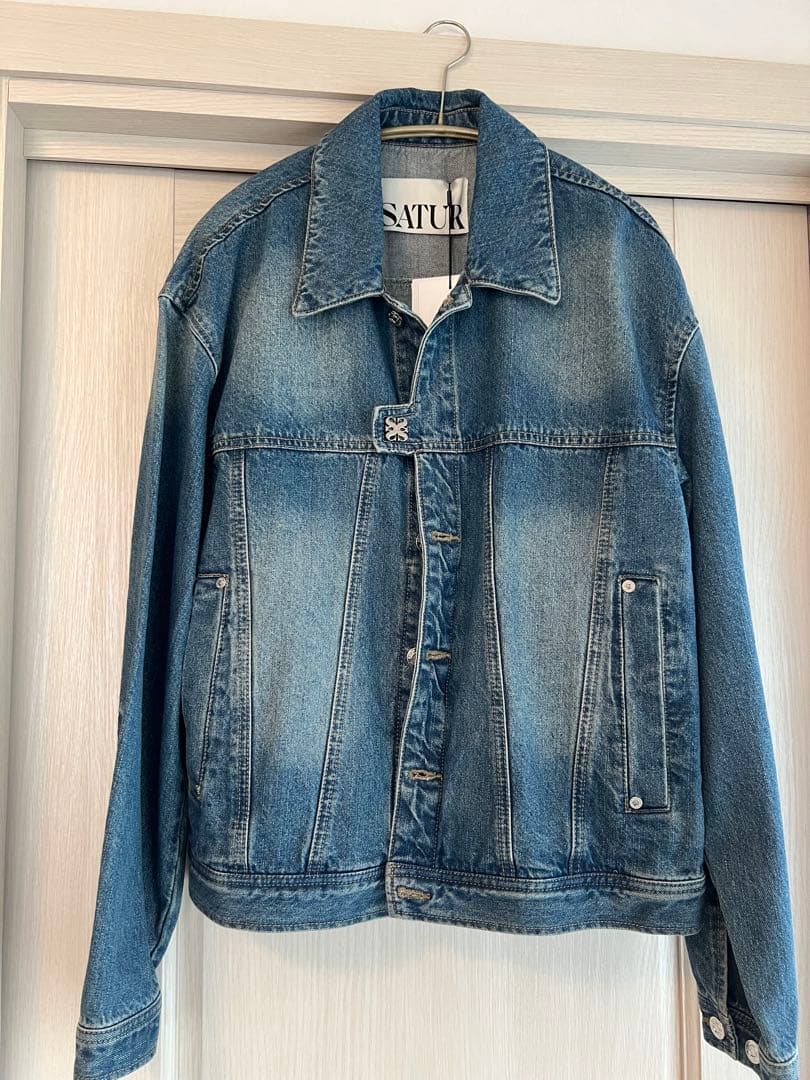 しょうゆSATUR Denim Trucker Jacket