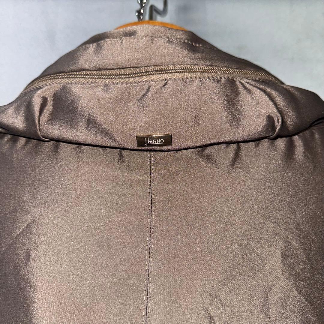 美品　HERNO ヘルノ　イタリア製　ダブルジップ