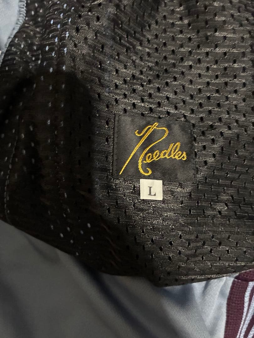 needles トラックパンツ 22ss ブルー Ｌ　水色