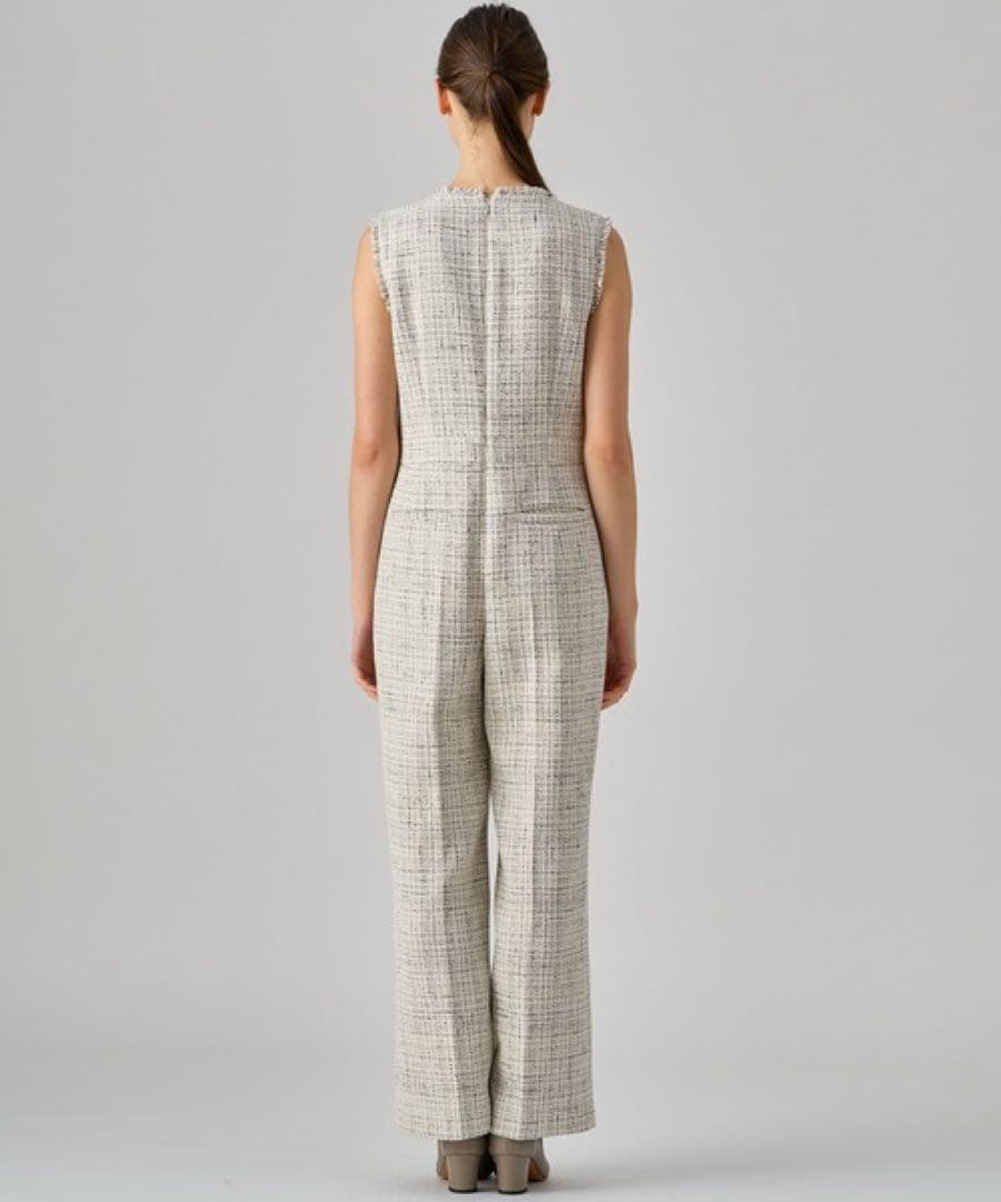 ANAYI オールインワントライスピンツィードオールインワン※ きき