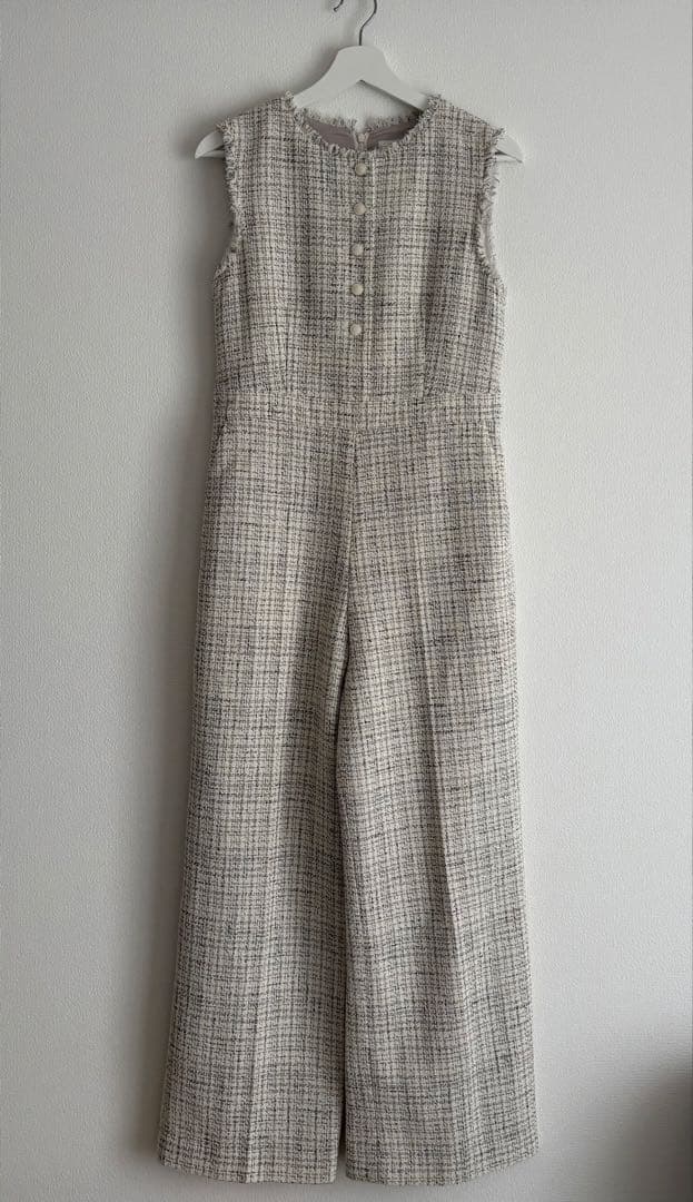 ANAYI オールインワントライスピンツィードオールインワン※ きき