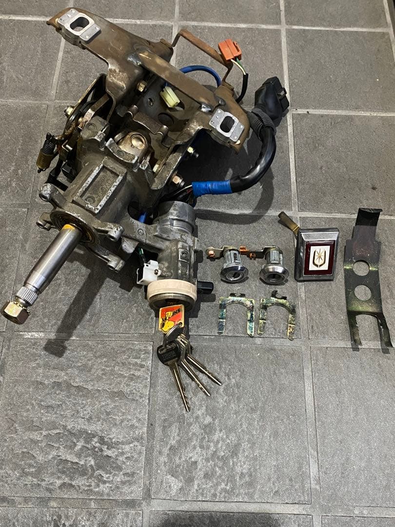 トヨタ マークⅡ E-GX71 キーシリンダーセット