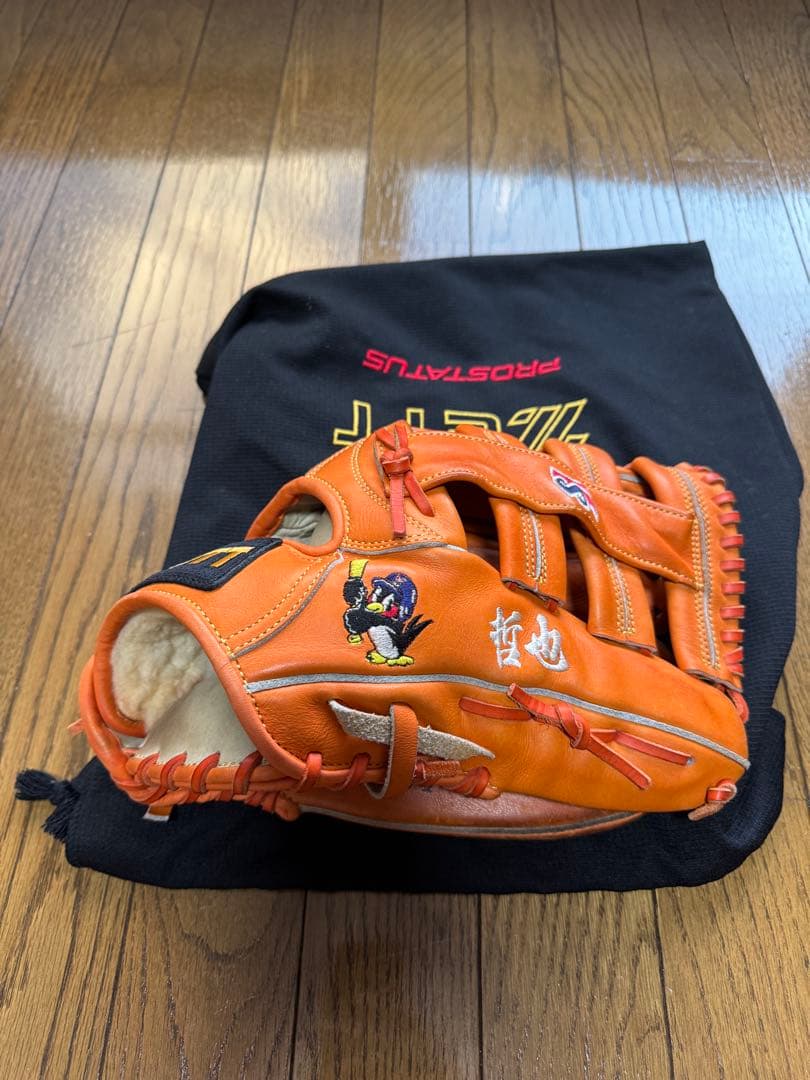 ア*♪様 プロ野球選手飯田哲矢さん使用！！　ZETT 硬式用グローブ