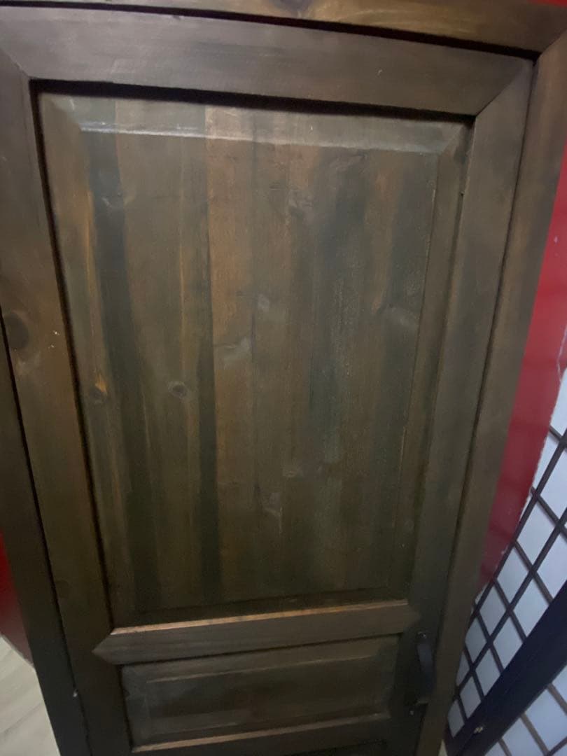 ✨人気✨ヴィンテージ風　トーレ　ドアミラー　　姿見　スタンドミラー　オイル仕上げ