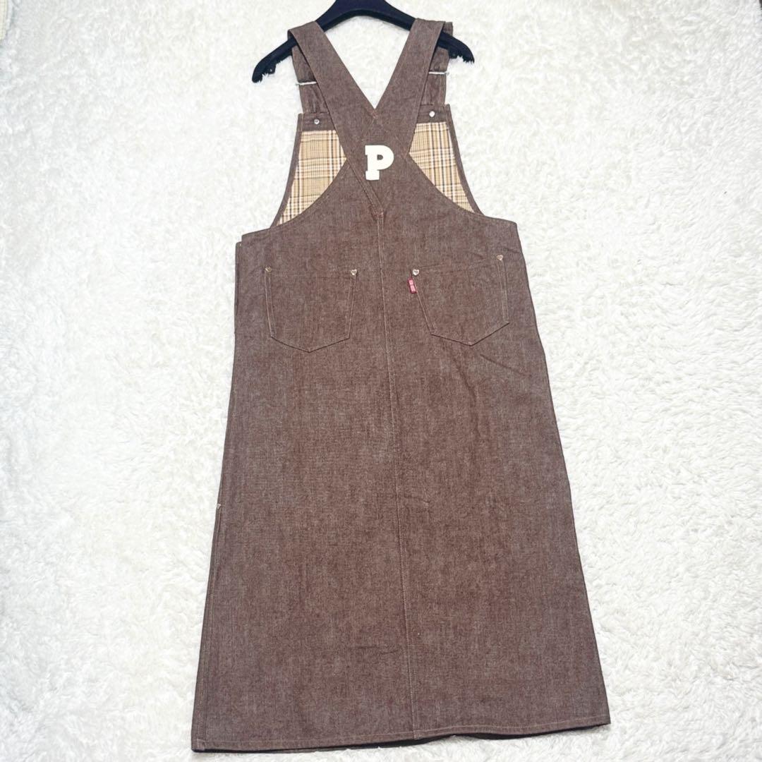 極上美品 PINK HOUSE ヴィンテージ デニム ジャンパースカート