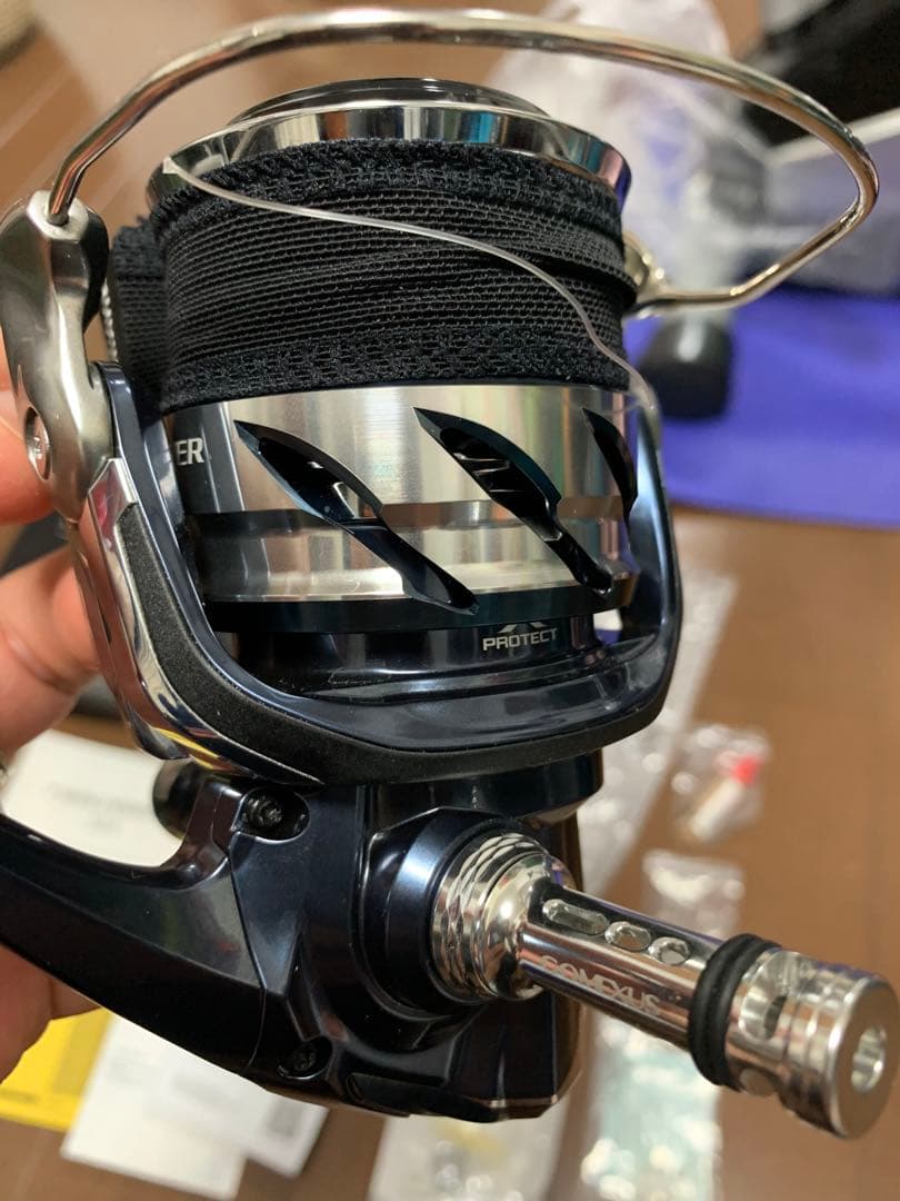 21ツインパワーSW 6000HG 美品　ノブ、スタンド交換済