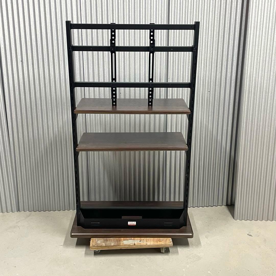 【ハヤミ工業】 TIMEZ KF-770 壁寄せテレビスタンド 付属品多数