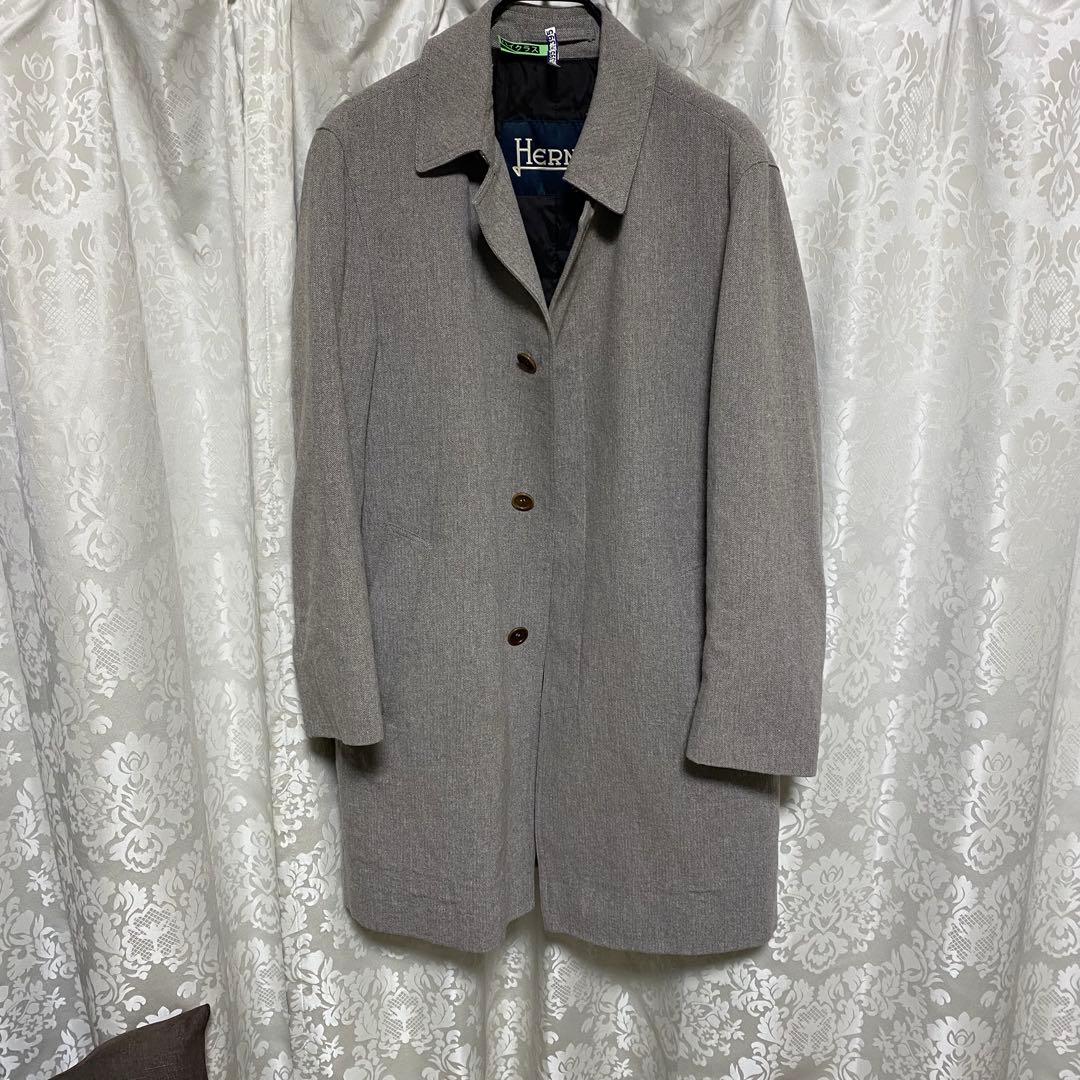 ヘルノ　中綿入りコート　サイズ50 袖詰めあり？