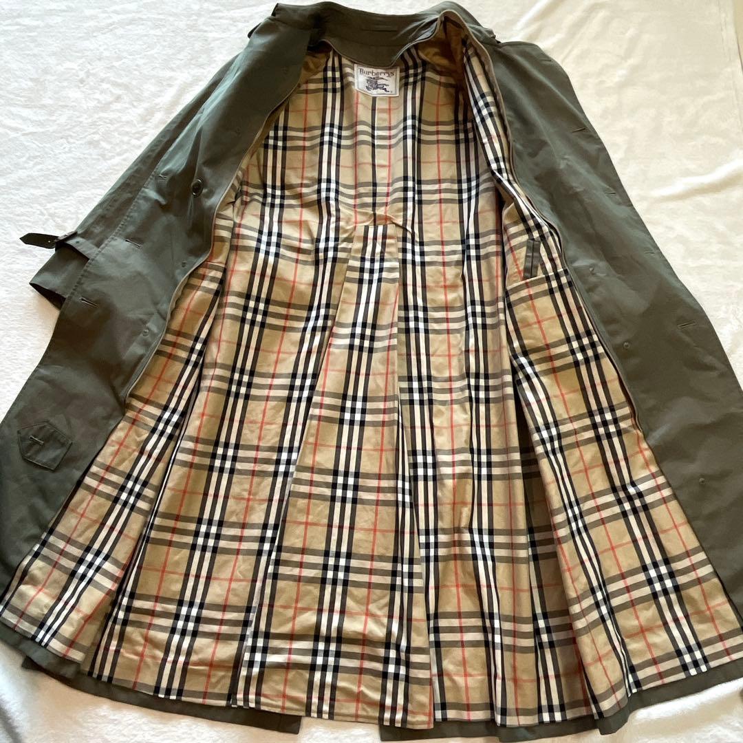 希少　Burberrys トレンチコート ライナー11AR ノバチェック　玉虫