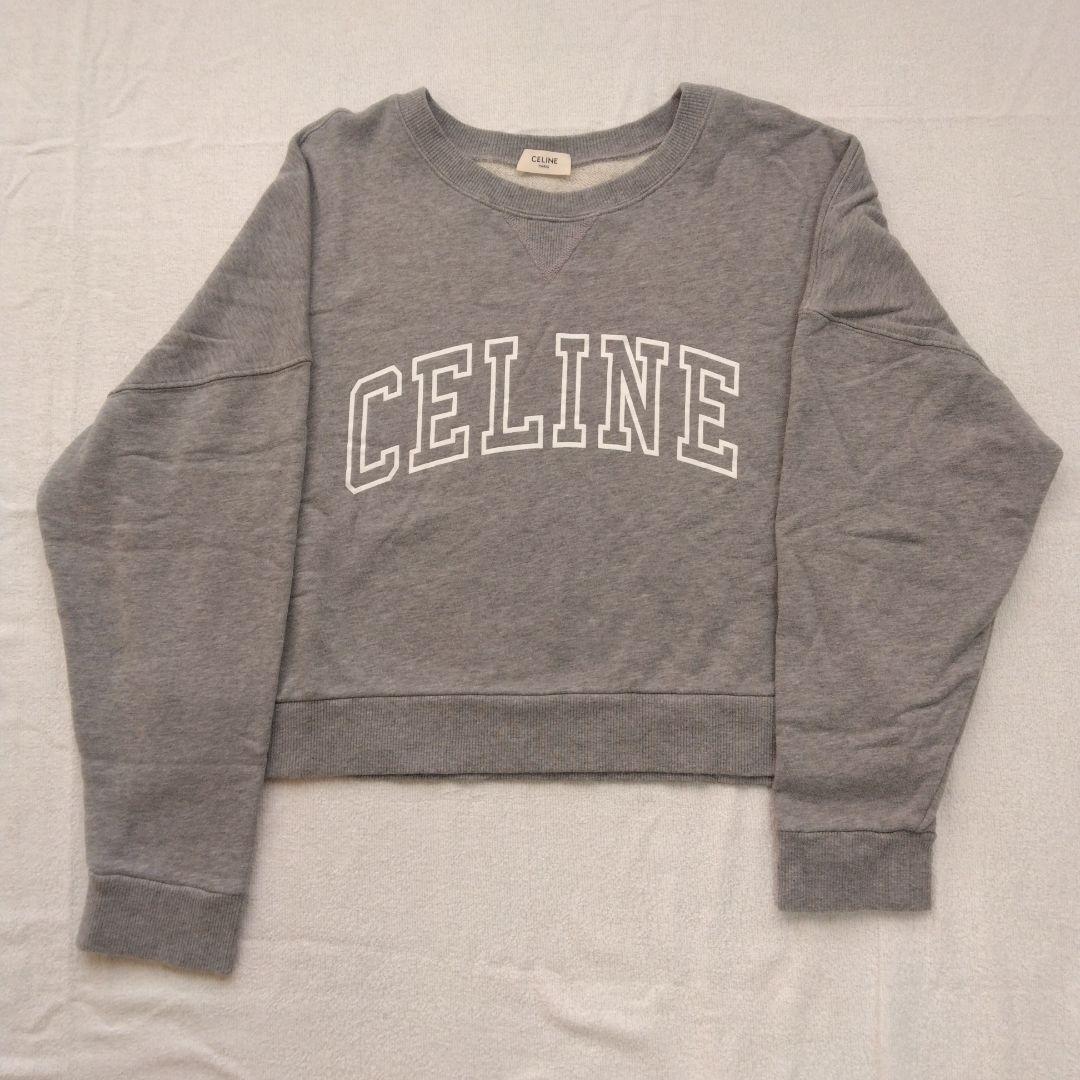 CELINE グレー スウェット Mサイズ