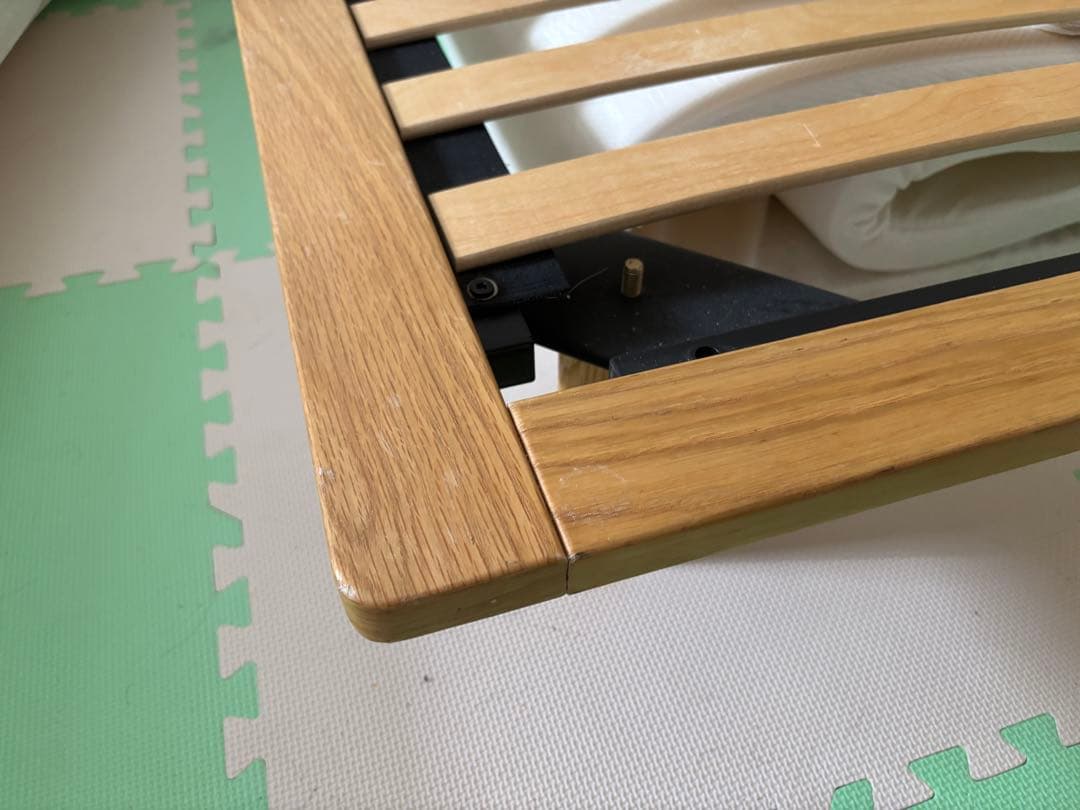 無印良品　ベッドフレーム　ダブル・オーク材