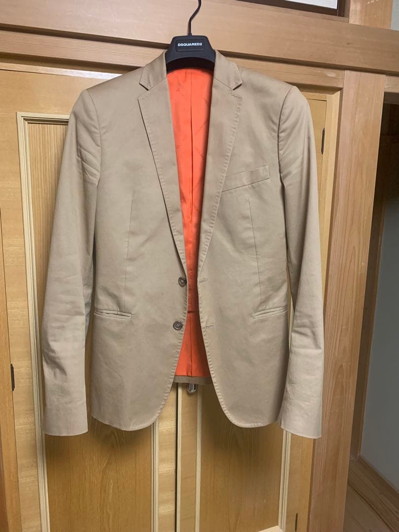 DSQUARED2 ベージュスーツジャケット サイズ46
