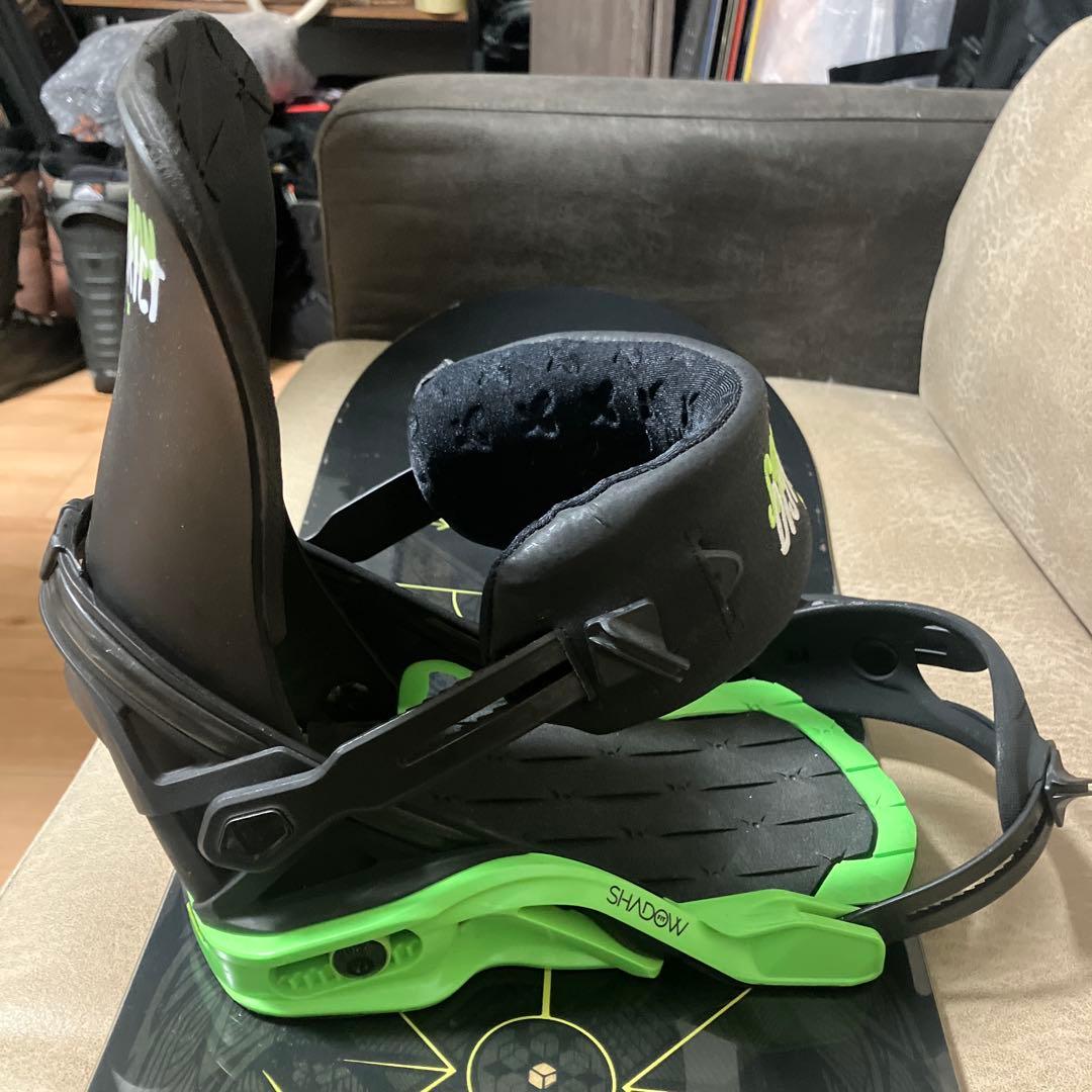 SALOMON SIGHT 153 × SALOMON DISTRICT M