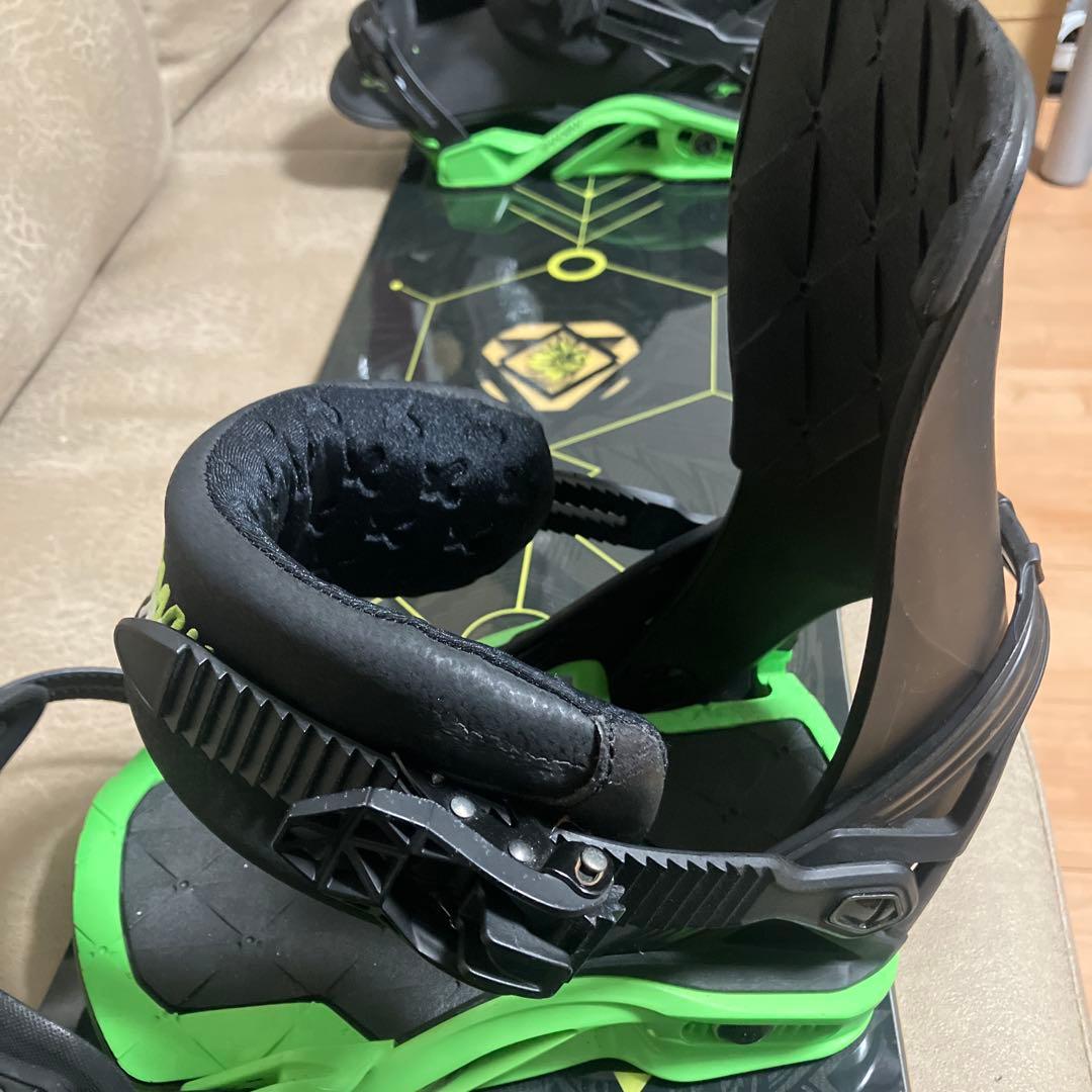 SALOMON SIGHT 153 × SALOMON DISTRICT M