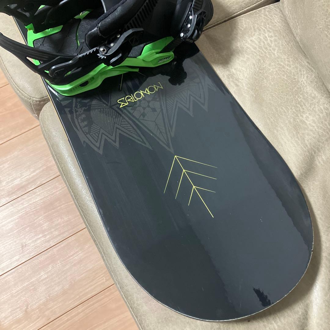 SALOMON SIGHT 153 × SALOMON DISTRICT M