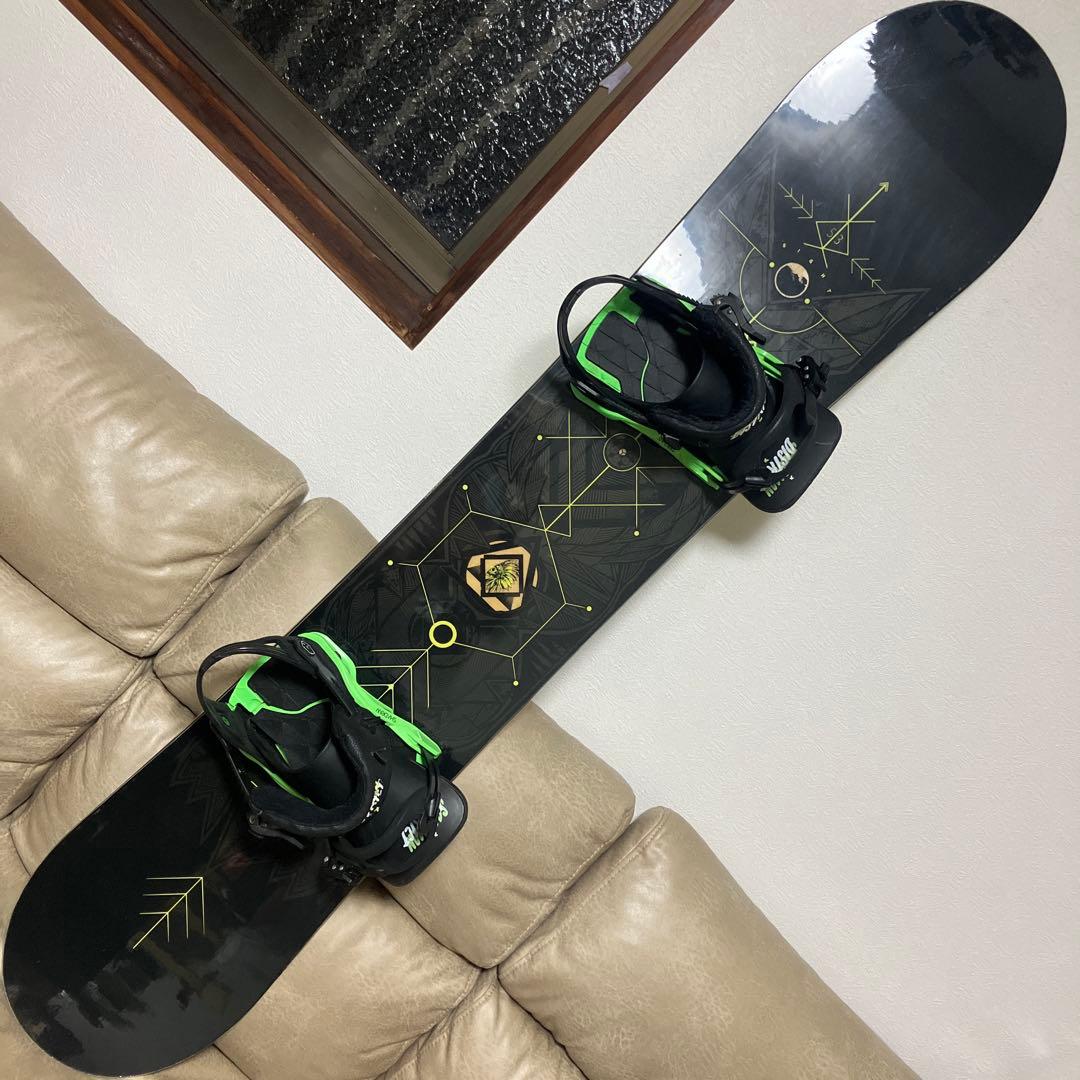 SALOMON SIGHT 153 × SALOMON DISTRICT M