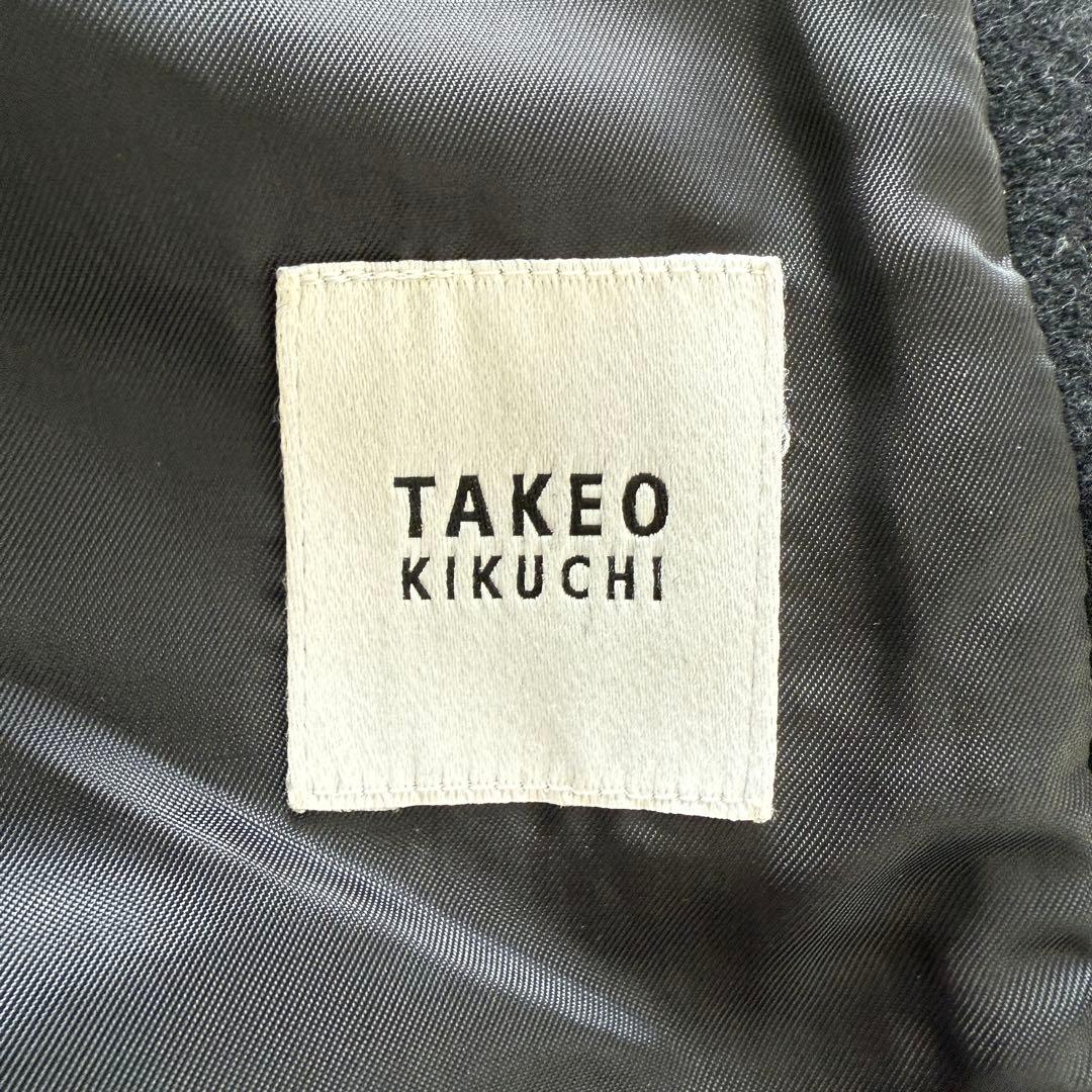 美品✨ TAKEO KIKUCHI スタンドコート ウール 現行 タケオキクチ