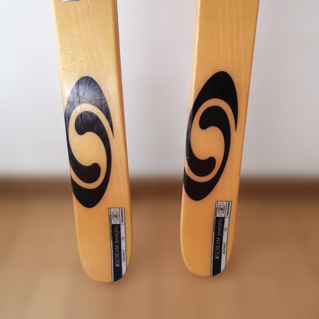 期間限定値下げ　SALOMON 1080 169cmスキー板 黄テン