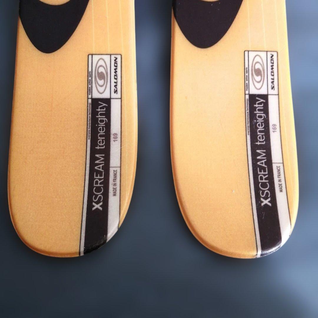 期間限定値下げ　SALOMON 1080 169cmスキー板 黄テン