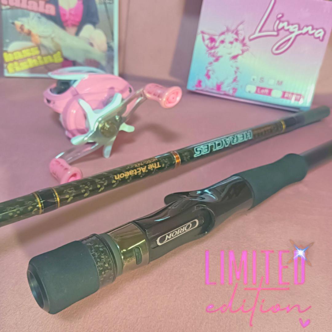 エバーグリーン オライオンOCSC-711XXスローングリップ改限定リールSET