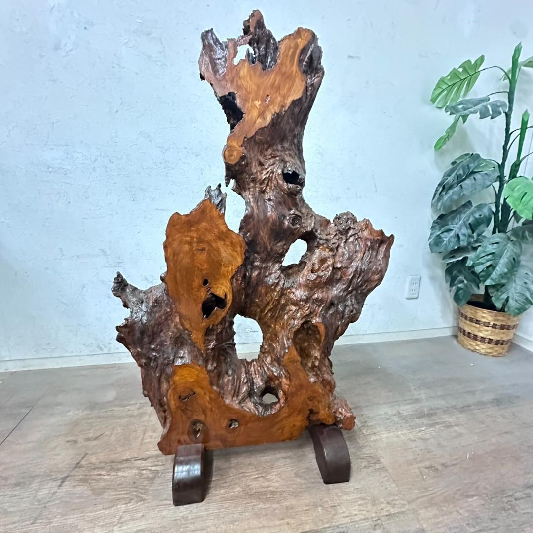 ジャスミン　天然木 一枚板　衝立　　間仕切 パテイション