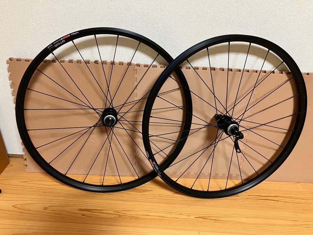 【SHIMANO】新品WH-MT500 27.5クイック&ディスク 完組ホイール