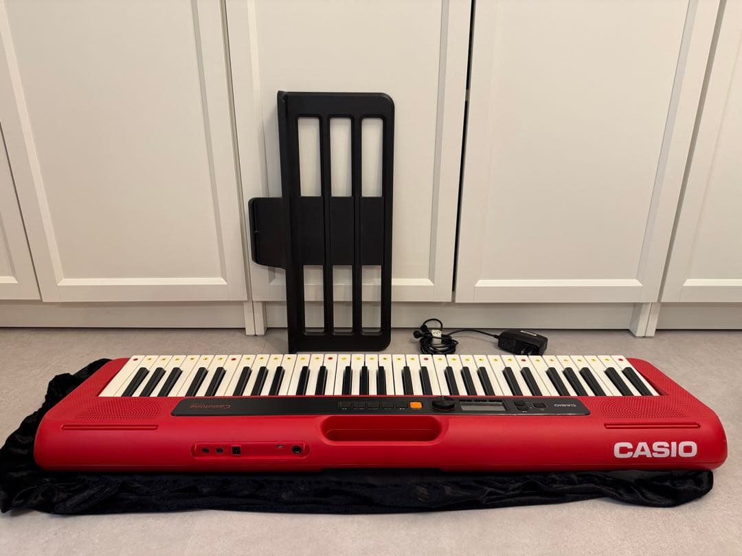 CASIO CT-S200 レッド 61鍵 電子キーボード