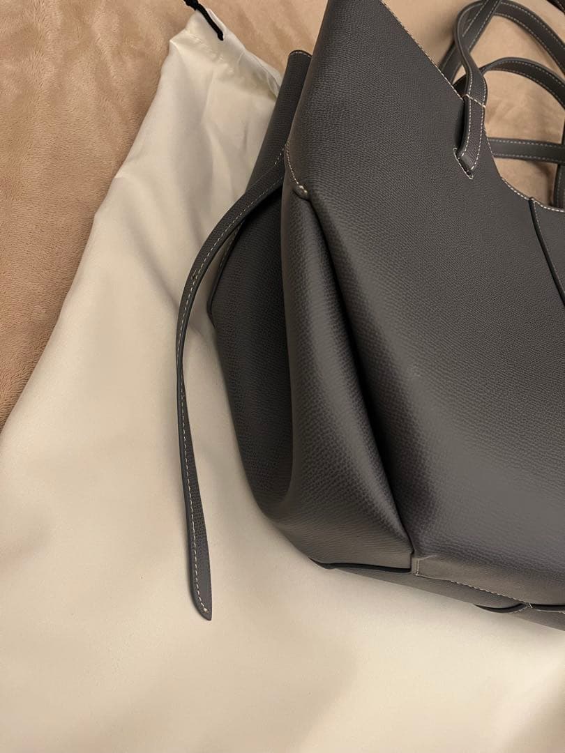 POLENE Cyme エディション ガレ テクスチャード トートバッグ