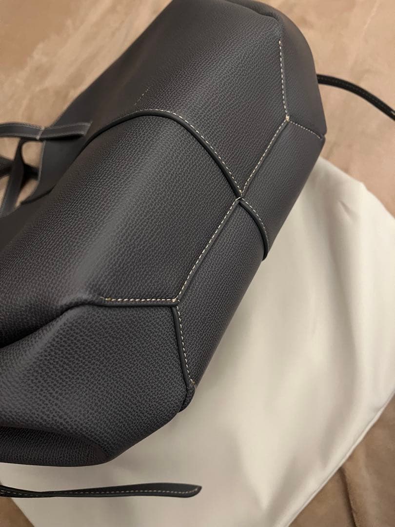 POLENE Cyme エディション ガレ テクスチャード トートバッグ