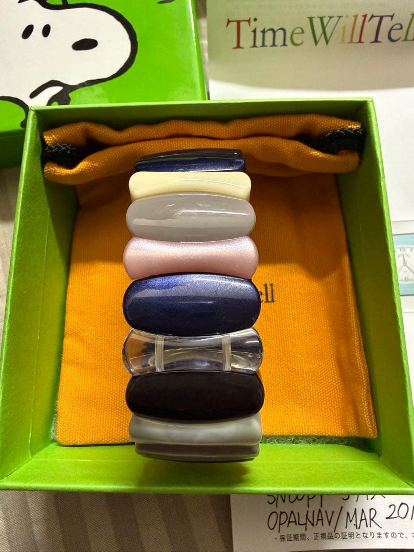 TimeWillTell スヌーピーコラボ　腕時計